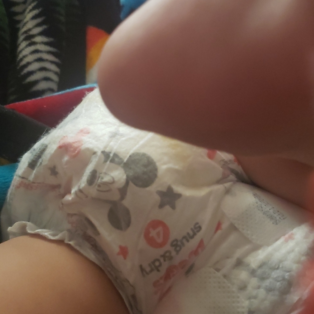 Mickey Mouse Diaper Size 4